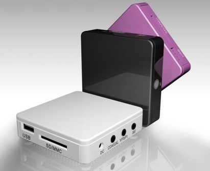 TV CARD PLAYER WHITE MINI