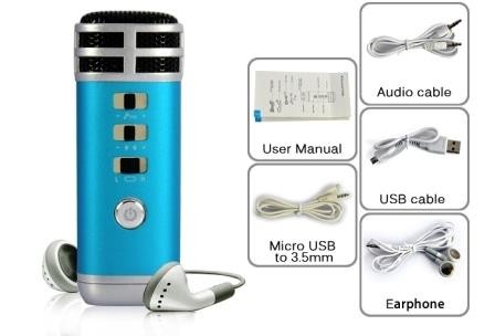 MINI KARAOKE COMPATIBILE SMARTPHONE TABLET PC TV ETC