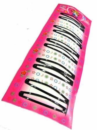 Set di 20 Mollette per Capelli Donna,Bambina,Sposa,Comunione Acconciatura Nere