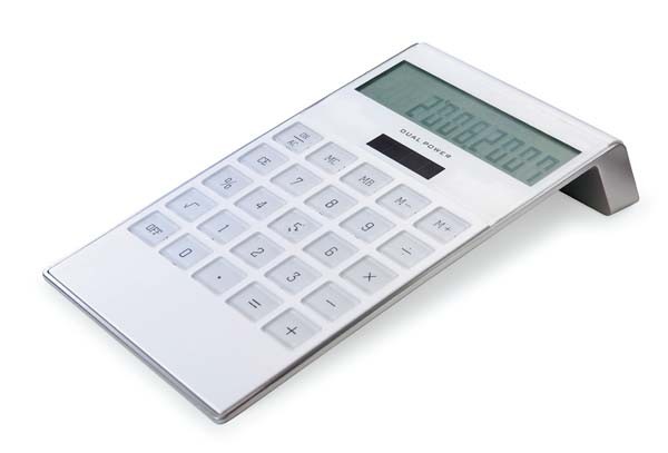 CALCOLATRICE DUAL POWER 0801 10 DIGITS