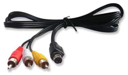 Cavo Adattatore S-Video (4pin) to RCA