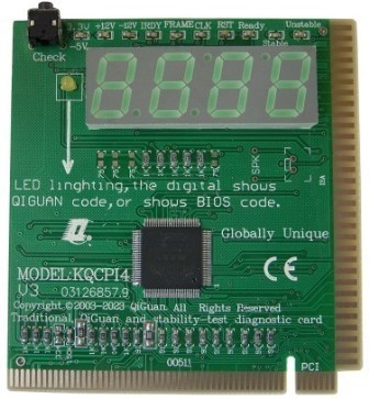 Tester Diagnostico PCI KQPI4 four motherboard diagnostic card test card test card desktop