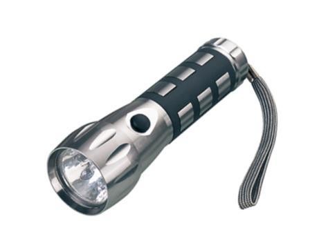 Torcia in Alluminio Dual Light 6 Led+1Classic. Sped. Corriere Espresso