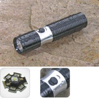 TORCIA LED 1W BIG POLICE IN NOIR-BOX