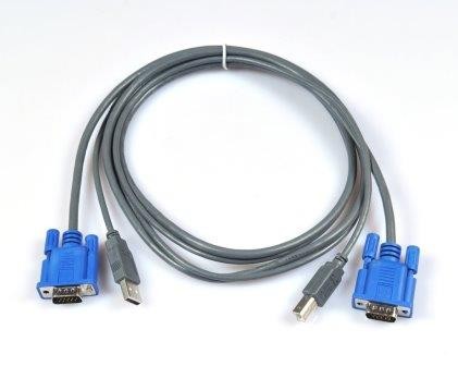 CAVO VGA+USB PER USB KVM SWITCH