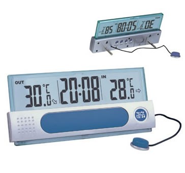 Orologio con sonda esterna doppia temperatura interno-esterno