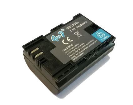 BATTERIA GodP COMPATIBILE CANON LPE6 7.4V 1800mAh