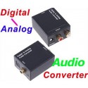 CONVERTITORE AUDIO DA DIGITALE(OPTICAL) A ANALOGICO (L/R)