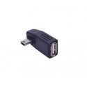 ADATTATORE OTG USB 2.0 AF-5PM 90 GRADI