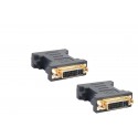 ADATTATORE DVI-I (24+5) FEMMINA/FEMMINA; DVI-I ADAPTER F/F 24+5