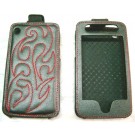 Custodia per Iphone 3G-S in Eco-Pelle Tribal