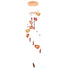 SCACCIAPENSIERI , CAMPANELLO DEL VENTO, WIND CHIMES, MOD."0774" IN VERI MATERIALI