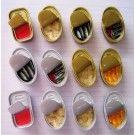 IDEA REGALO CALAMITE Frigo in Resina BARATTOLI SOTT'OLIO VARI