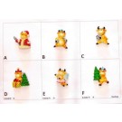 Calamita Magnete Frigo Fridge Magnets MUCCA NATALIZIA
