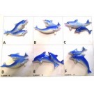 Calamita Magnete Frigo  Fridge Magnets dolphin  DELFINO DOPPIO 