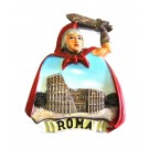 Calamita Magnete Resina "ROMA GLADIATORE COLOSSEO" Fridge Magnet Souvenir