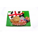 Calamita Magnete Souvenir Sardegna dei Mori . Souvenir fridge magnets Italy