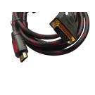 Cavo HDMI M to DVI-d Retato-Ferrite 3MT