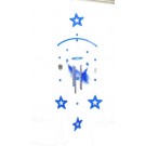 SCACCIAPENSIERI,CAMPANELLO DEL VENTO, WIND CHIMES, MOD."1939" ALLUMINIO PLASTICA