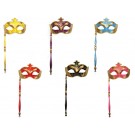 Maschera Carnevale decorata serie 1982. Disponibile in varie colorazioni