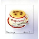 Souvenir  From Italy Calamita Frigo Fridge Magnets  CAPPUCCINO    
