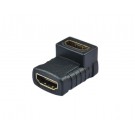 Adattatore HDMI F/F a 90 gradi