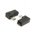 ADATTATORE ANGOLARE MICRO USB M/F