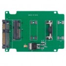 1.8'' Micro SATA MSATA SSD a 7+15 2.5'' SATA Adattatore Converter Drive Card
