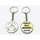 PORTACHIAVI SOUVENIR  "VATICANO JUBILEUM GIUBILEO ";JUBILEE KEYCHAIN FROM ITALY