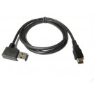 CAVO ADATTATORE ANGOLARE USB-A M 3.0 A USB-C M 3.1 DA 1m A 90