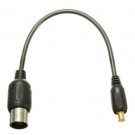 CAVETTO Cavo Adattatore ADAPTER DVB-T TV TURNER TO MCX MALE ANTENNA COAXIAL PAL