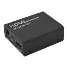 Adattatore convetitore audio HDMI ARC a HDMI + Optical/Toslink 4K 1080P CEC