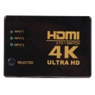 4K-2K 3 in 1 Out Port HDMI Switch Switcher Hub Splitter Ultra HD per PC HDTV