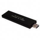 Box esterno USB 3.0 a NGFF M.2 (solo B Key SSD) SSD Hard Disk Box External Enclosure Case