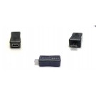 Adattatore MICRO USB M/ MINI USB 5P F