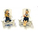 MODELLINO SEDIA SDRAIO MARE WAITING SEA SOUND TIME YT12B213