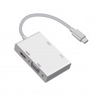 Convertitor TYPE-C a VGA HDMI E DVI 4 IN 1