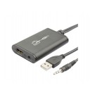 CONVERTITORE DA USB + AUDIO JACK IN A HDMI OUT- UP TO 1080P