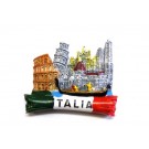 CALAMITA SOUVENIR MONUMENTI MISTI ROMA MILANO PISA VENEZIA BOLOGNA FIRENZE GONDOLA  