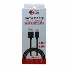 PHONE ZONE - CAVO USB A CONNETTORE 8 PIN LIGHTNING 3.1A 3 MT ZSX-401