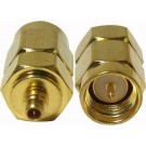 CONNETTORE COASSIALE ADATTATORE DA SMA MASCHIO A MMCX MASCHIO