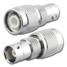 CONNETTORE COASSIALE RF ADATTATORE DA TNC MASCHIO A BNC FEMMINA 