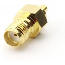 CONNETTORE ADATTATORE DA SMA FEMINA A MMCX MASCHIO (B90)