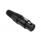 Connettore XLR Femmina a 3 poli  DIY 