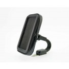 PORTA CELLULARE SUPPORTO MOTO SCOOTER BICI SUPPORTO SPECCHIETTO IMPERMEABILE 5.5" 6.3