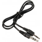 Cavo ADATTATORE Stereo AUX audio da 2,5 mm a jack 3,5 mm, Nero