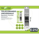 TELECOMANDO UNIVERSALE 9IN1 COMPATIBILE INTELLIGENTE PER TV SAMSUNG LG SONY AKAI GRUNDING PANASONIC TOSHIBA PHILIPS SHARP