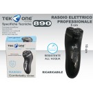 Rasoio Elettrico Confortably Close Ricaricabile Senza Filo con testine di ricambio