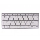 TASTIERA ITALIANA BLUETOOTH PER SMARTPHONE PC MAC E TABLET IPAD SILVER