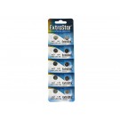 EXTRASTAR SET 5 BATTERIE AG7 LR927 LR57 195 LITIO 1.5V LITHIUM BATTERIES 1.5V 5PCS